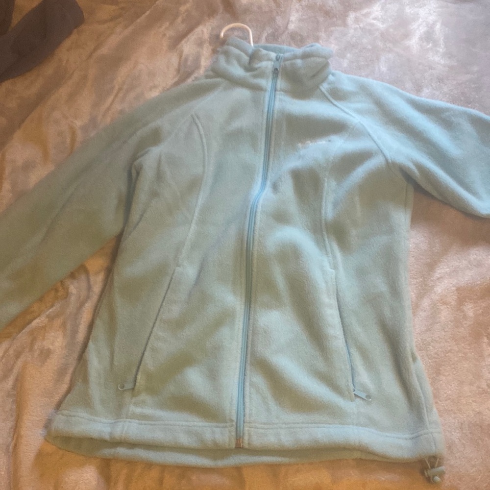 Light blue zip up